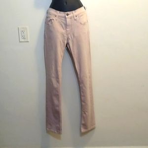 Paige blush colored jeans